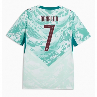 Billige Fotballdrakt Portugal Cristiano Ronaldo #7 Replika Bortedrakt VM 2026 Kortermet